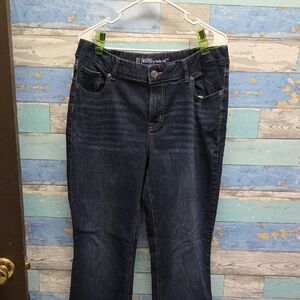 Maurices Blue Boot Cut Jeans Classic Style